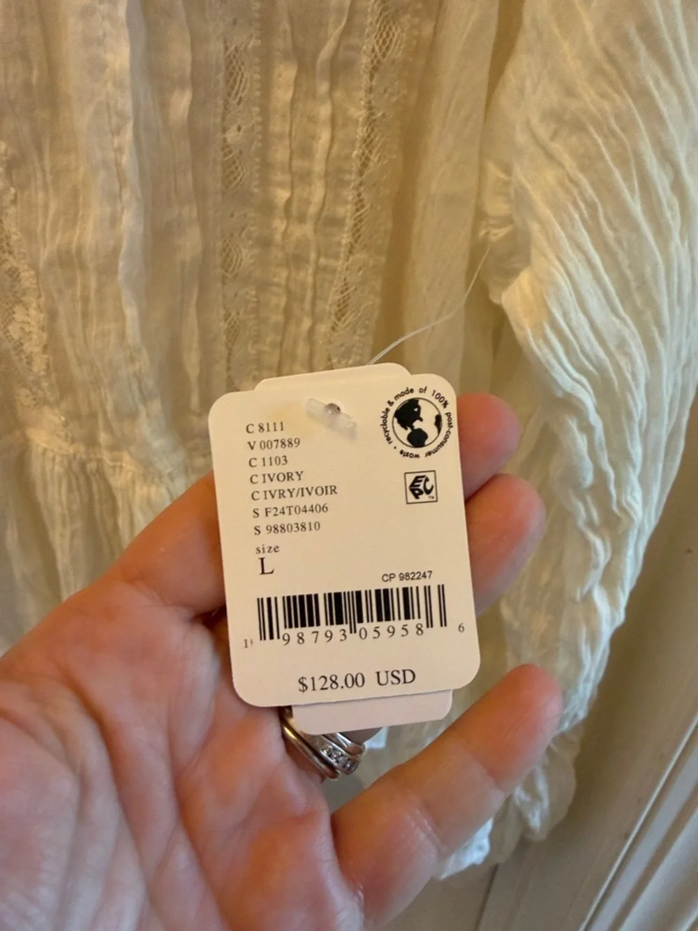 NWT Free People One Elodie Blouse